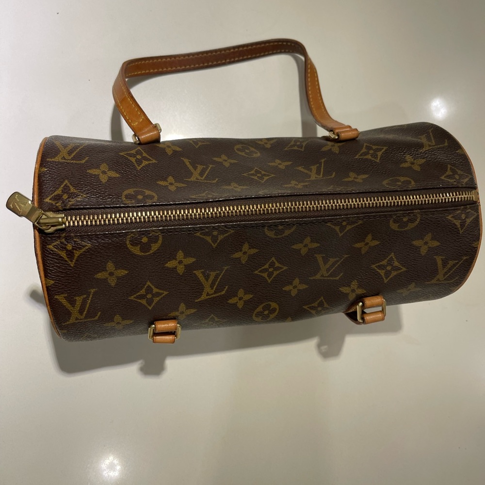 Louis Vuitton Brown Monogram Shoulder Bag - Picture 6 of 13